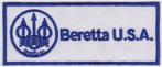 Beretta usa stoffen opstrijk patch embleem #1, Verzamelen, Verzenden, Nieuw, Shirt