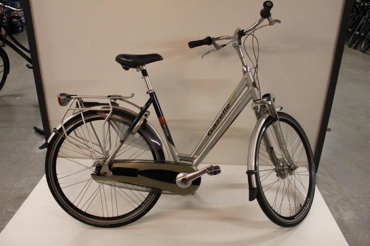 Gazelle ORANGE Dames grijs 53cm 2005, Fietsen en Brommers, Fietsen | Dames | Damesfietsen, Gebruikt, Gazelle, 53 tot 56 cm