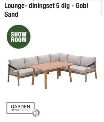 Nieuwe Garden Impression diningtafel  beschikbaar voor biedingen