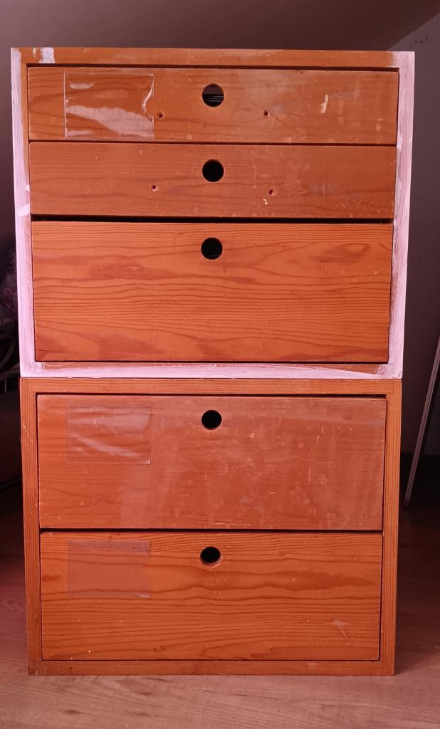 lundia ladeblok (2), Huis en Inrichting, Kasten | Stellingkasten, Gebruikt, Ophalen