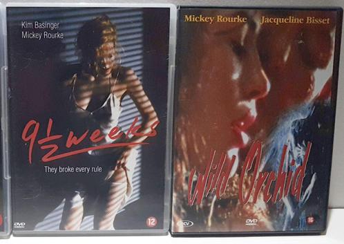 9,5 Weeks + Wild Orchid / Mickey Rourke / Erotiek CLASSICS, Cd's en Dvd's, Dvd's | Klassiekers, Zo goed als nieuw, Overige genres