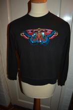 Desigual, zwarte sweater met mooi patroon, mt (X)L, Kleding | Dames, Zwart, Maat 42/44 (L), Ophalen of Verzenden, Zo goed als nieuw