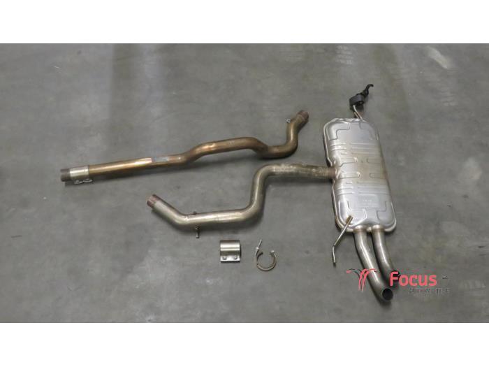 Uitlaat Einddemper van een Volkswagen Sharan, Auto-onderdelen, Uitlaatsystemen, Volkswagen, Gebruikt, 6 maanden garantie, 12 maanden garantie