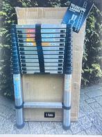 ** NIEUW ** TELESCOPISCHE LADDERS 3,80 - 4,40 m. **, Ophalen of Verzenden, Nieuw, Ladder, Opvouwbaar of Inschuifbaar