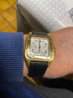 Cartier xl 18 karaat goud. Vol map., Overige merken, Leer, Polshorloge, Ophalen of Verzenden