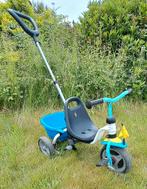 Puky driewieler - Blauw met duwstang, Fietsen en Brommers, Ophalen of Verzenden, Gebruikt, Puky, Duwstang