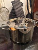 6 Liter Kookpan - HEMA, Huis en Inrichting, Keuken | Potten en Pannen, Inductieplaat, Zo goed als nieuw, Rvs, Ophalen