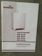 Intergas Kombi Kompact HRE 24/17 CV Ketel, Gebruikt, Aardgas, Minder dan 20 liter, Onbekend