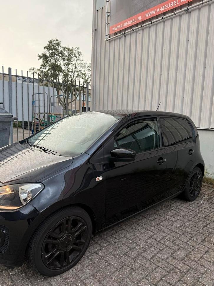 Volkswagen up! 1.0 44KW 2013 Zwart PANORAMA, Auto's, Volkswagen, Bedrijf, up!, Benzine, A, Hatchback, Handgeschakeld, Origineel Nederlands