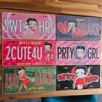 Betty Boop Metalen Bordjes Collectie, Ophalen of Verzenden, Nieuw