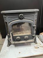 Gietijzeren Houtkachel -, Gebruikt, Houtkachel, Ophalen of Verzenden, Vrijstaand