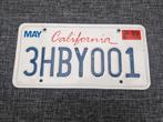 California Kentekenplaat USA Nummerbord Nummerplaat License, Ophalen of Verzenden, Gebruikt, Auto's