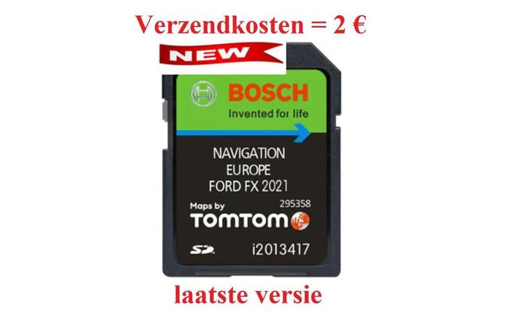 Ford FX SD Kaart 2021-2025 ✅ Europa TomTom new, Computers en Software, Navigatiesoftware, Nieuw, Landkaarten, Heel Europa, Verzenden