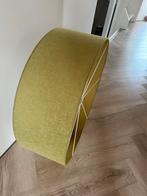 Groene linnen lampenkap, Huis en Inrichting, Lampen | Lampenkappen, Ophalen, Rond