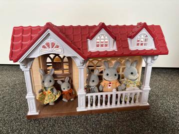 Sylvanian Families huis + Familie beschikbaar voor biedingen