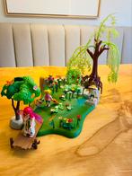 Playmobil feeën bos, prinsessenkasteel, zeemeerminnen vijver, Complete set, Gebruikt, Ophalen of Verzenden