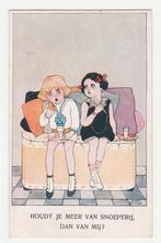 De kleine snoepers. Isabel Hudson.  Illustrateurs.  Kinderen, Verzamelen, Ansichtkaarten | Themakaarten, Verzenden, Voor 1920