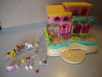 vintage Polly Pocket Bluebird 2000 Petland incl.figuurtjes, Ophalen of Verzenden