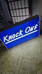 Oude Dubbelzijdige Lichtbak "Knock Out" Mancave, Ophalen