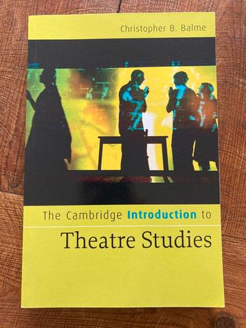 The Cambridge Introduction to Theatre Studies, Balme beschikbaar voor biedingen