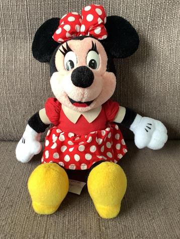 Minnie Mouse knuffel rode jurk witte stippen 29 cm 5 euro beschikbaar voor biedingen