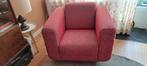 Ruime fauteuil/draaistoel, Ophalen, 75 tot 100 cm, Zo goed als nieuw, Stof