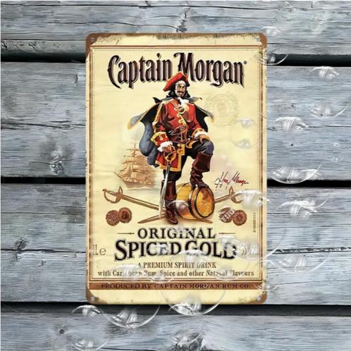 Wanddecoratiebord CAPTAIN MORGAN, Verzamelen, Merken en Reclamevoorwerpen, Nieuw, Reclamebord, Ophalen of Verzenden