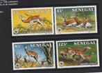 Senegal wwf wnf Gazelle 1986 bedreigde diersoorten, Postzegels en Munten, Ophalen of Verzenden, Dier of Natuur, Postfris