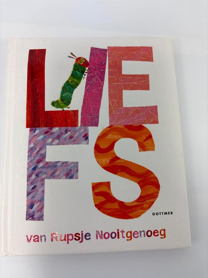 Eric Carle - Liefs van Rupsje Nooitgenoeg, Boeken, Prentenboeken en Plaatjesalbums, Zo goed als nieuw, Ophalen of Verzenden