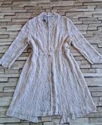 SONIA PENA Feestelijk Luxe Kanten Tuniek/Vestje, mt 38/40, Maat 38/40 (M), Verzenden, Beige, Nieuw