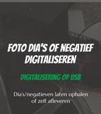 Digitiseren Dia of Negatieven, Ophalen of Verzenden