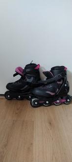 Oxelo skeelers zwart/roze maat 39, Overige merken, Gebruikt, Ophalen of Verzenden, Inline skates 4 wielen