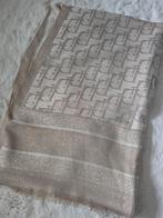 Sjaal Beige Goud - Nieuwstaat, Kleding | Dames, Dior, Verzenden, Zo goed als nieuw