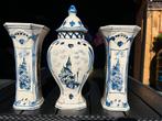 Set van 3 delfts blauw, Antiek en Kunst, Ophalen
