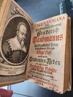 Friedrich Taubmann - Taubmanniana - 1728, Ophalen of Verzenden