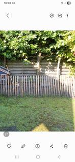 Gezocht Houten palenhek 2 meter, Tuin en Terras, Gebruikt, Minder dan 3 meter, Ophalen of Verzenden, Minder dan 1 meter