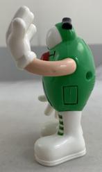 M&M M&M's M&M Mini Candy Dispenser figuur groen 2001 11cm, Verzamelen, Overige typen, Gebruikt, Ophalen of Verzenden