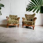 Set van 2 vintage barok eenzitten / fauteuils /clubzetels, Ophalen