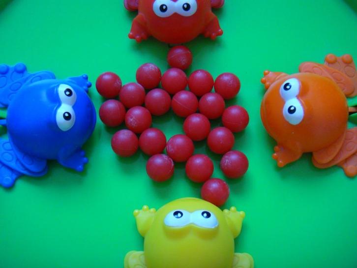 Kinderspel spel Frog Game, Hobby en Vrije tijd, Gezelschapsspellen | Bordspellen, Gebruikt, Drie of vier spelers, Ophalen of Verzenden