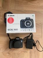 Canon EOS 760D camera body spiegelreflexcamera, Audio, Tv en Foto, Fotocamera's Digitaal, Spiegelreflex, Canon, Ophalen of Verzenden