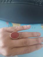 Elegante Ring met Natuursteen - Maat 17, Sieraden, Tassen en Uiterlijk, Ringen, Overige materialen, Overige kleuren, Nieuw, Ophalen of Verzenden