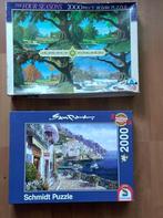 Twee legpuzzels van 2000 stuks, Ophalen of Verzenden, Meer dan 1500 stukjes, Gebruikt, Legpuzzel