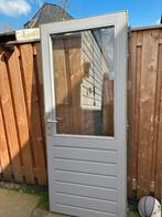 Houten deur. Staat nog in grondverf., Doe-het-zelf en Verbouw, Deuren en Horren, 80 tot 100 cm, Binnendeur, Ophalen of Verzenden