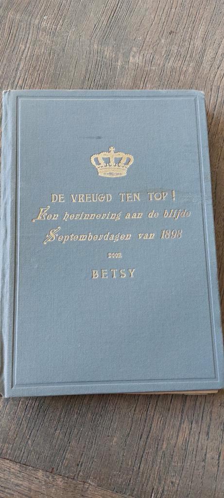 De Vreugd Ten Top! 1898 - Betsy, Antiek en Kunst, Antiek | Boeken en Bijbels, Ophalen of Verzenden