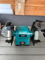 Makita gb801 tafelslijpmachine, Ophalen, Zo goed als nieuw, Minder dan 700 watt, Werkbankslijpmachine