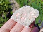 RB553 Rhodochrosiet Kwarts Androvo mijn Bulgarije #collectie, Ophalen of Verzenden, Mineraal