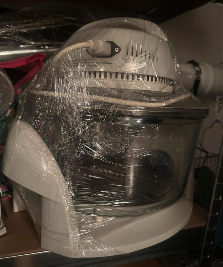 Hete lucht oven - Nieuwstaat!, Witgoed en Apparatuur, Keukenmixers, Zo goed als nieuw, 4 liter of meer, 3 snelheden of meer, Vaatwasserbestendig