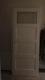 2 mooie paneeldeuren met glas, Ophalen, Binnendeur, 200 tot 215 cm, Glas