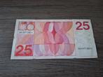 Misdruk biljet 25 gulden Sweelinck, 1971 - serienummer, Postzegels en Munten, Bankbiljetten | Nederland, Ophalen of Verzenden