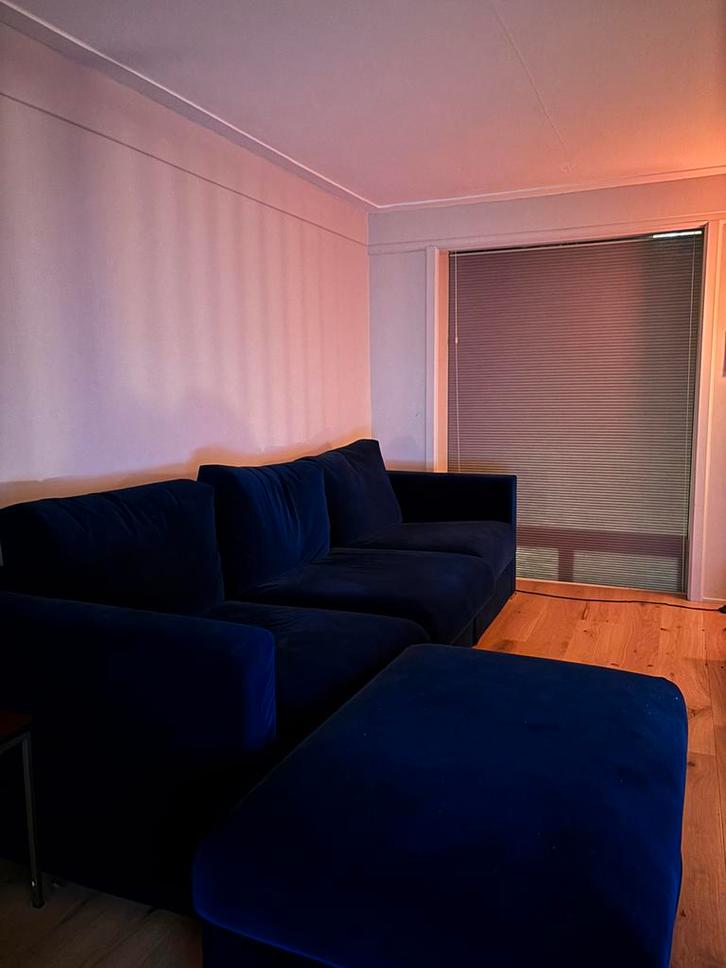 NIEUWE HOEZEN Ikea vimle djuparp 3zits slaapbank, Huis en Inrichting, Banken | Bankstellen, Zo goed als nieuw, Rechte bank, Driepersoons